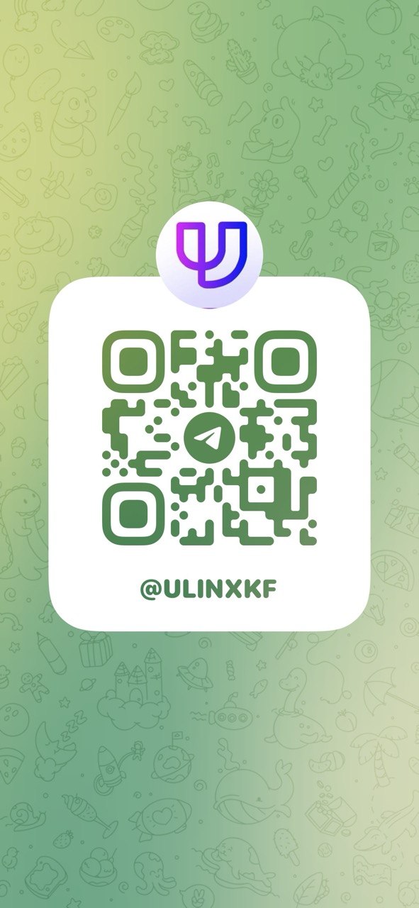 ULINX Telegram 客服二维码 @ULINXKF